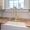 Akicon Brushed Gold Brass Finish Kitchen Dishwasher Air Gap Cap,