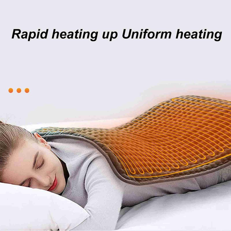 Electric Heating Pad Home Adjustable Neck Shoulder Soreness Relief Heated
