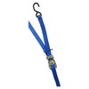 Blue Ratchet Strap Tie Down Trailer 4m Hook Cargo Strap