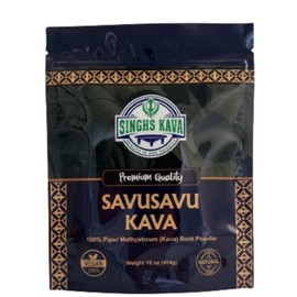 SINGHS Premium Quality Noble Fiji Kava - SAVUSAVU KAVA (16oz)