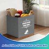 2 Pcs Foldable Shoe Covers Box, Shoe Cover Dispenser for