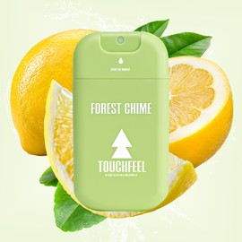TOUCHFEEL Power Mist Hand Sanitizer Spray, Scented Hydrating Hand Sanitizers Travel Size Refillable, Pocket Portable 1-Pack (Forest Chime) 0.93Fl Oz 460-Sprays Each