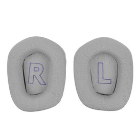 Ear Pads Professional Sound Insulation Headset Ear Cushion Replacement with Soft Breathable Mesh for G733 Headset Gray