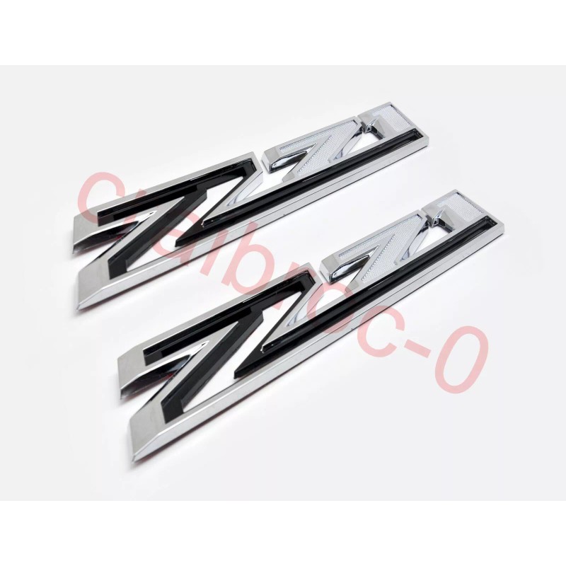 OEM NEW 2pcs 2019-2023 Chevy Silverado Z71 Fender Emblem Badge