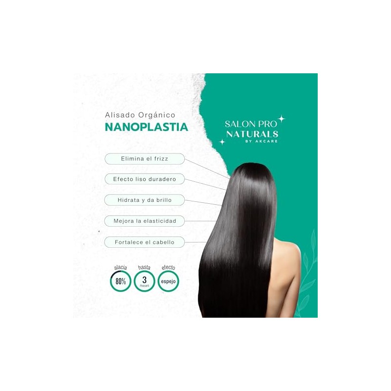 Nanoplastia Capilar Alisado Sin Formol | Tratamiento Profesional | Con