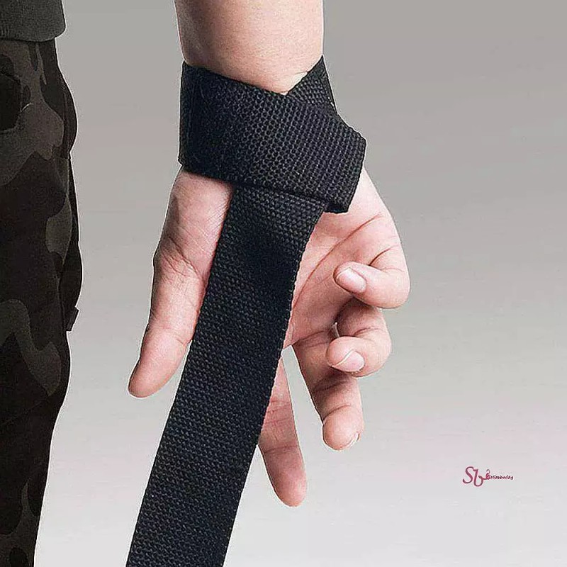 GripOn 그립온 헬스 웨이트 스트랩 리프팅 블랙vwx441 Grip-On Health Weight