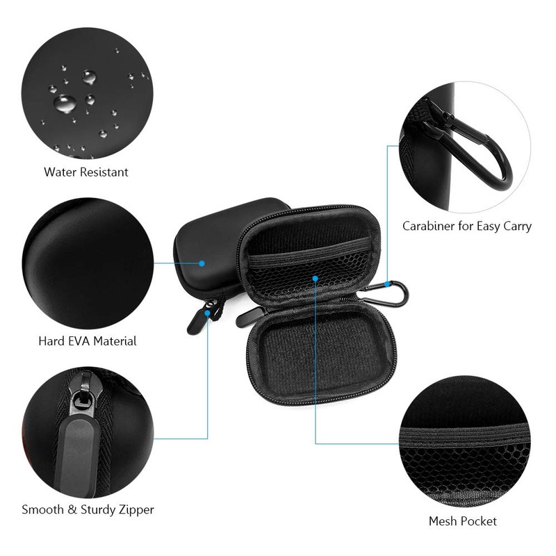 Storage Bag, Huiop Oximeter Storage Case, Water Resistant Pulse Oximeter,
