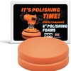MINK METAL Clarity Compound Orange Polishing & Compounding Foam Pads,