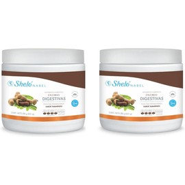 Pack 2Pz Enzimas Digestivas Enzimas naturales de papaya y piña S709-2
