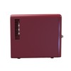 Frigidaire 9 can/6l mini personal fridge cooler Crocodile finish door-W: