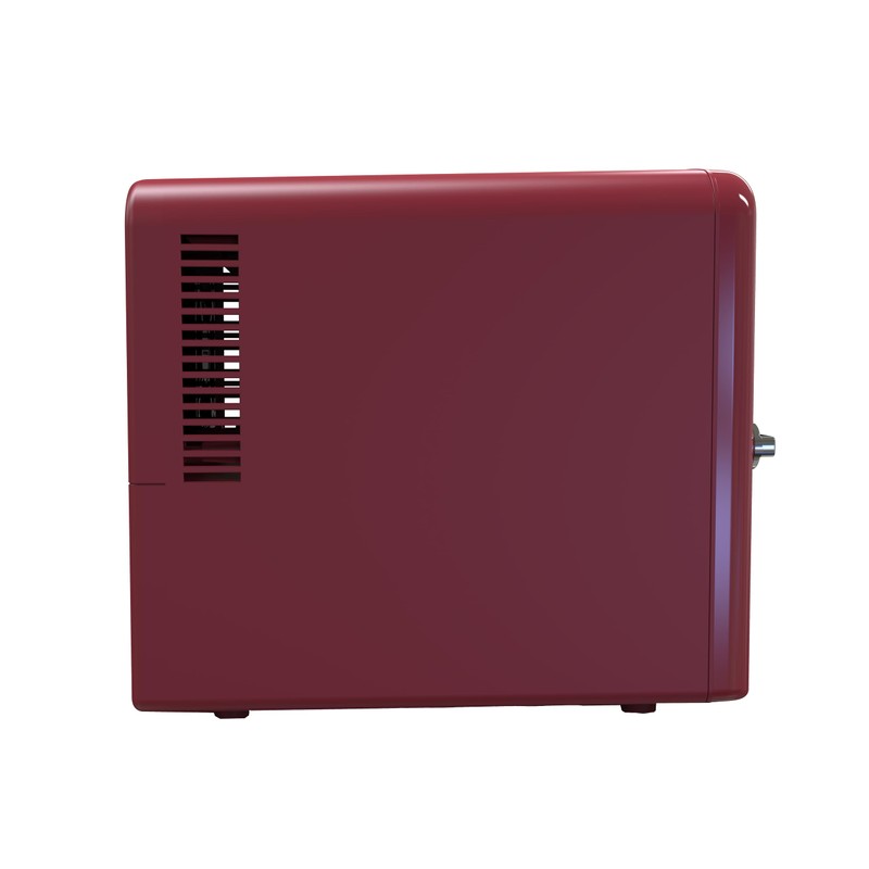 Frigidaire 9 can/6l mini personal fridge cooler Crocodile finish door-W: