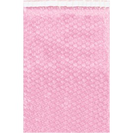 Aviditi (100 Pack) 18 x 23-1/2 Inch, Self-Seal Anti-Static Bubble Pouch Bags, Pink, for Cushioning, Electronics, Packing, Shipping, and Storage