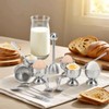 Mulaibdin Egg Cracker Topper Set of 6, 6 Egg Cups