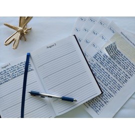 Adhesive Travel Entries for Hardcover Five-Year Journal