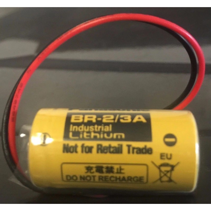 Brand New Panasonic BR-2/3A 3V A98L-0031-0006 Lithium Battery with Plug