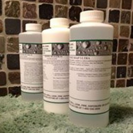 Natural Stone Care Kit Contains Marble, Granite, Travertine Cleaner, Sealer and Enhancer