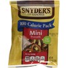 Snyder's Mini 100 Calorie Pretzel Packs: 60 Packs of 0.9
