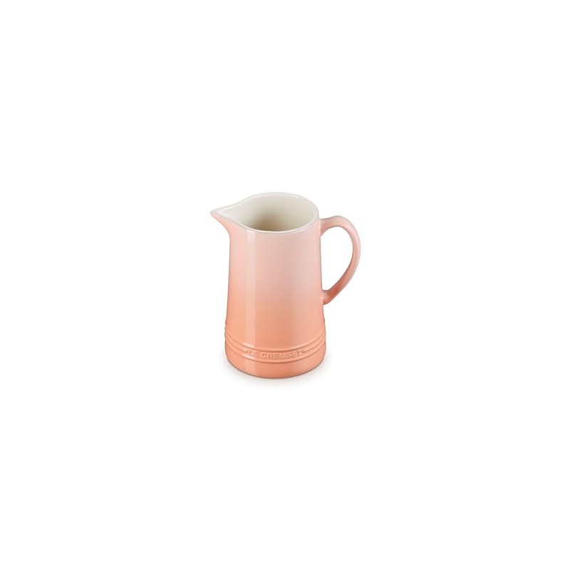 Le Creuset Stoneware Small Pitcher, 10 oz., Peche