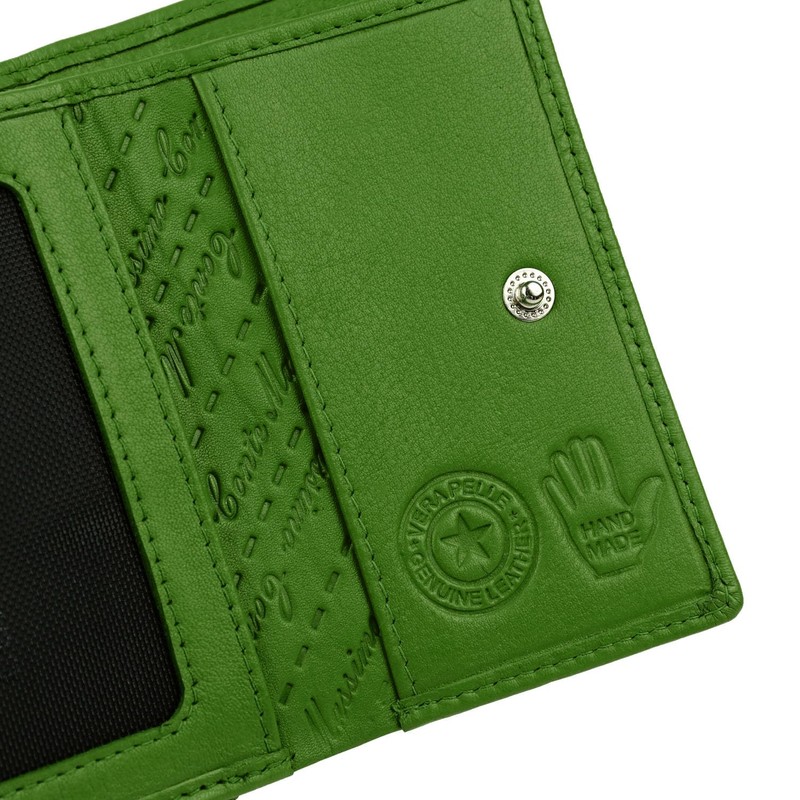 Conte Massimo Women's Genuine Leather Mini Wallet with Card Slots