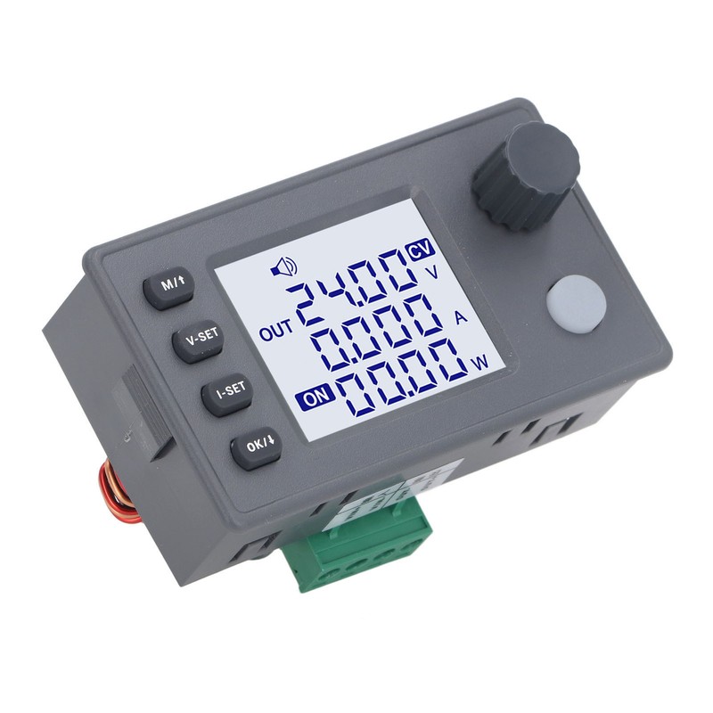 DC6‑36V to DC0.5‑36V 40W Buck Boost Converter 1.8in LCD Display