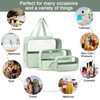 Clear Toiletry Bag, 3pcs Makeup Bag with Zippers, Handing Travel