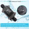 Hmknana IP67 Waterproof Inline Cord Switch 16A/250V 20A/125V AC DPST
