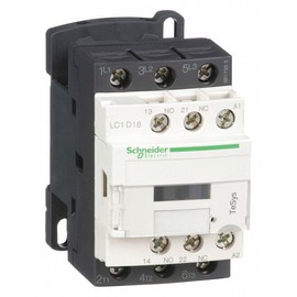 Schneider Electric 240VAC IEC Magnetic Contactor; No. of Poles 3, Reversing: No, 18 Full Load Amps-Inductive