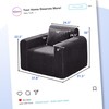 Hobestluk Couch Sofa 2-Seater Foam Sofa Loveseat for Small Spaces