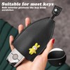 AdiStylinno 4 Pcs Car Key Cases, Cute Creative Pull Out
