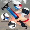 AYMQC Tent Hammer Lightweight Aluminium Camping Hammer with Hook Multifunctional