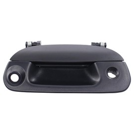 MOTOKU Tailgate Handle and Reverse Rear View Backup Camera with Extension Cable Wiring Harness Kit for Ford Explorer Sport Trac 2001-2005 F-150 1997-2003 F-250 F-350 F-450 F-550 Super Duty 1999-2007