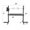 onlyfire Adjustable Outdoor Camping Rotisserie Grill System and Spit Kit