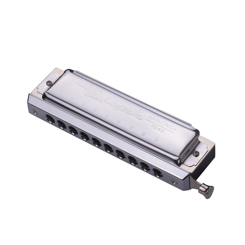Swan Chromatic Harmonica 10 Holes 40 Tones Key of C