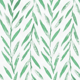 Wudnaye Green Leaf Wallpaper Peel and Stick Wallpaper Floral Wallpaper 17.7inch x 118inch Modern Floral Contact Paper Self Adhesive Watercolor Leaves Wallpaper Decorative Removable Wall Paper Vinyl