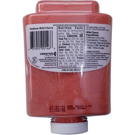 Sour Wild Cherry Pucker Powder Candy Art - 9.5 Oz Bottle