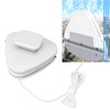 Double Sided Glass Cleaner Time Saving Versatile Triangle Shape Magnetic