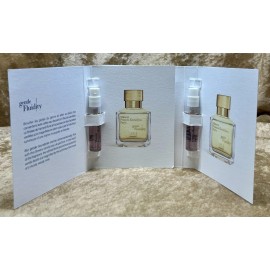 Maison Francis Kurkdjian Gentle Fluidity Gold Francis Kurkdjan 2X SamplesEau De Parfum 0.06 Fl. Oz./ 2Ml