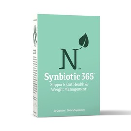 Synbiotic 365 Triple Action Prebiotics and Probiotics for Women & Men | Supplement with B Vitamins, Biotin & Niacin | Gluten Free, Non-GMO & Vegan | 20 Billion CFU | 30 Servings