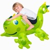 MSSOL Flotador Inflable de Dinosaurio para Niños, Montable Acuático, Juguete