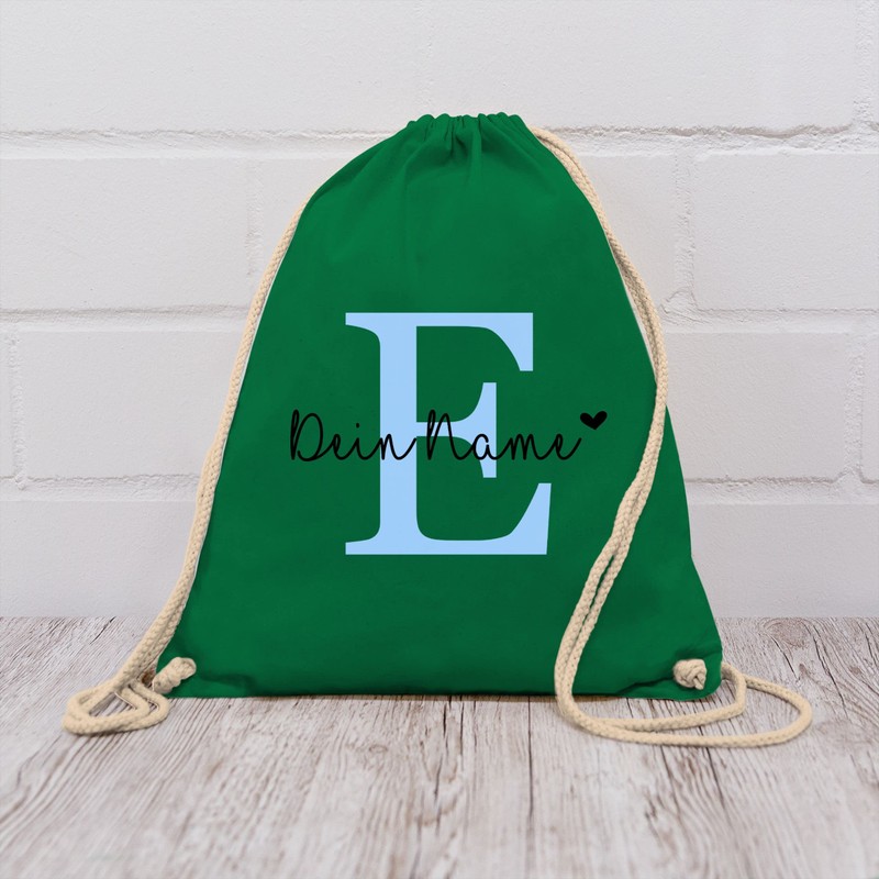 Geschenk mit Namen personalisiert by Shirtracer - Gym Bag Backpack