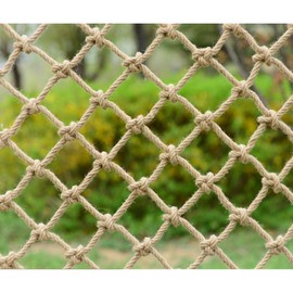 WanRomJun Rope Net Climbing Net,16mm Thick Rope Net for Playground Climbing,Tree House Climbing Child Safety Net Rope Ladder Hammock for Outdoor Heavy Duty Cargo Net(Size:1mx2m)