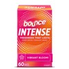Bounce Intense Dryer Sheets, Vibrant Bloom, 60 Count, Scent Boosting