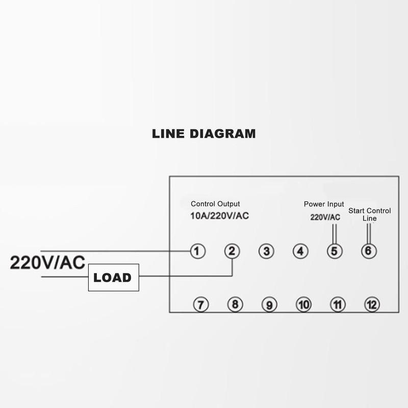 Universal Temperature Controller Dual Display Window Microcomputer Thermostat for Cooling