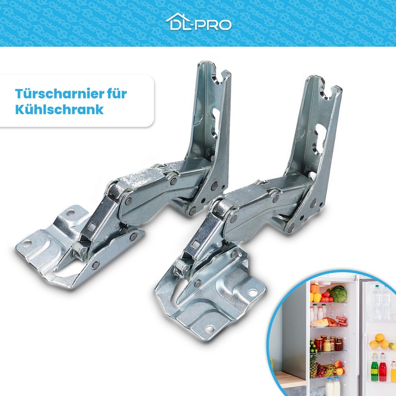 DL-pro Door Hinge Set for Bosch Siemens Neff Constructa 12004051