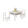 UTEX 2-in-1 Kids Multi Activity Table and 2 Chairs Set