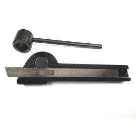 Lathe Cut off Parting Tool Holder 1/2" Width & HSS Blade 1/16"x 5/16" x 3.1/2"