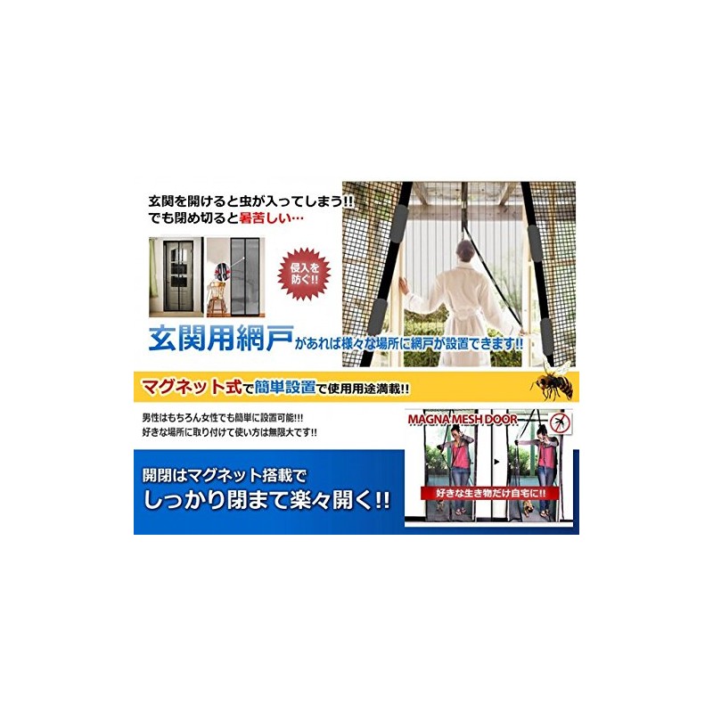 TEC-GENAMID Entrance Screen Door Kit, Versatile, Easy to Install with