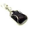 Sugilite Gemstone Sterling Silver Wire Wrapped Pendant 11