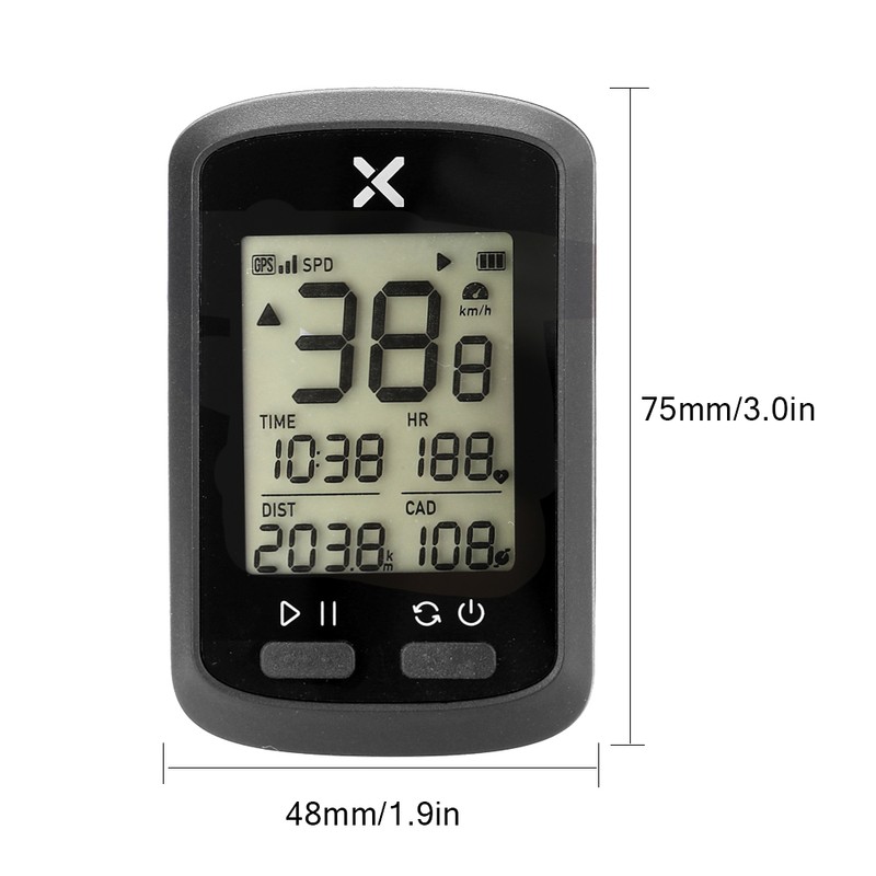 Bike Computer G+ Wireless GPS Speedometer Waterproof Road Bike MTB