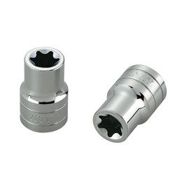 Kyoto Machine Tools (KTC) E Type Torx Wrench B4E20 Opposite Side Dimensions: 0.7 x 0.5 x 0.5 inches (18.41 x 12.7 x 38.5 mm)